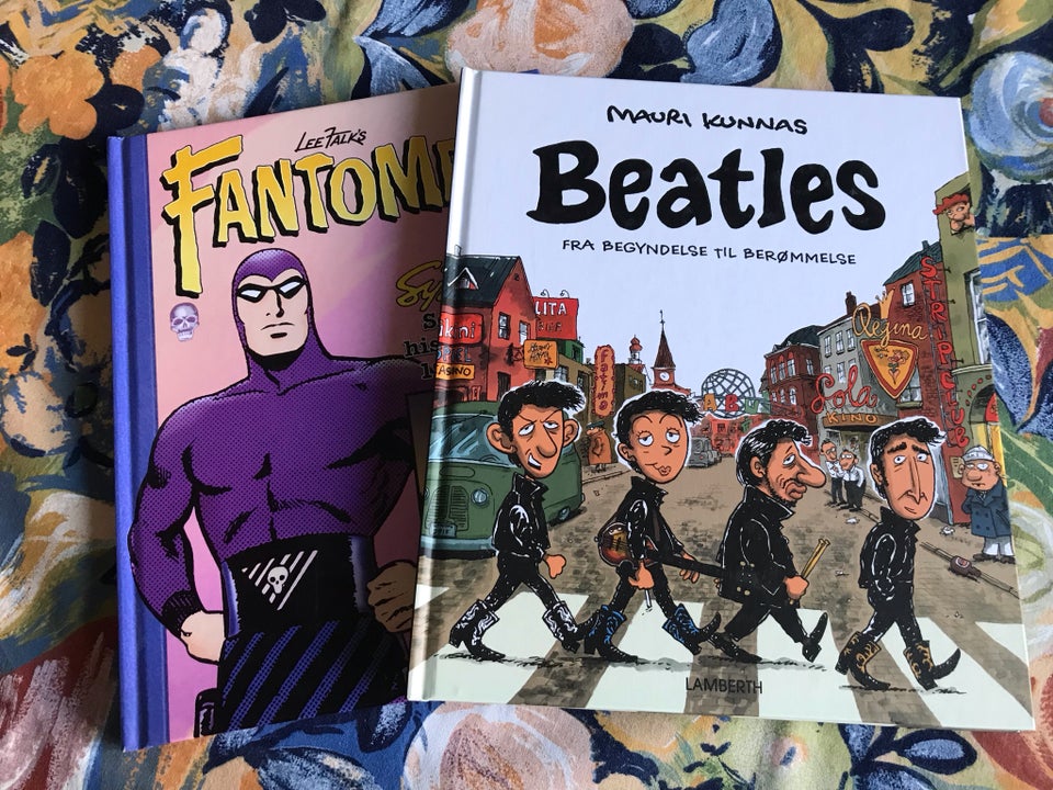 Tegneserier, Beatles og Fantomet