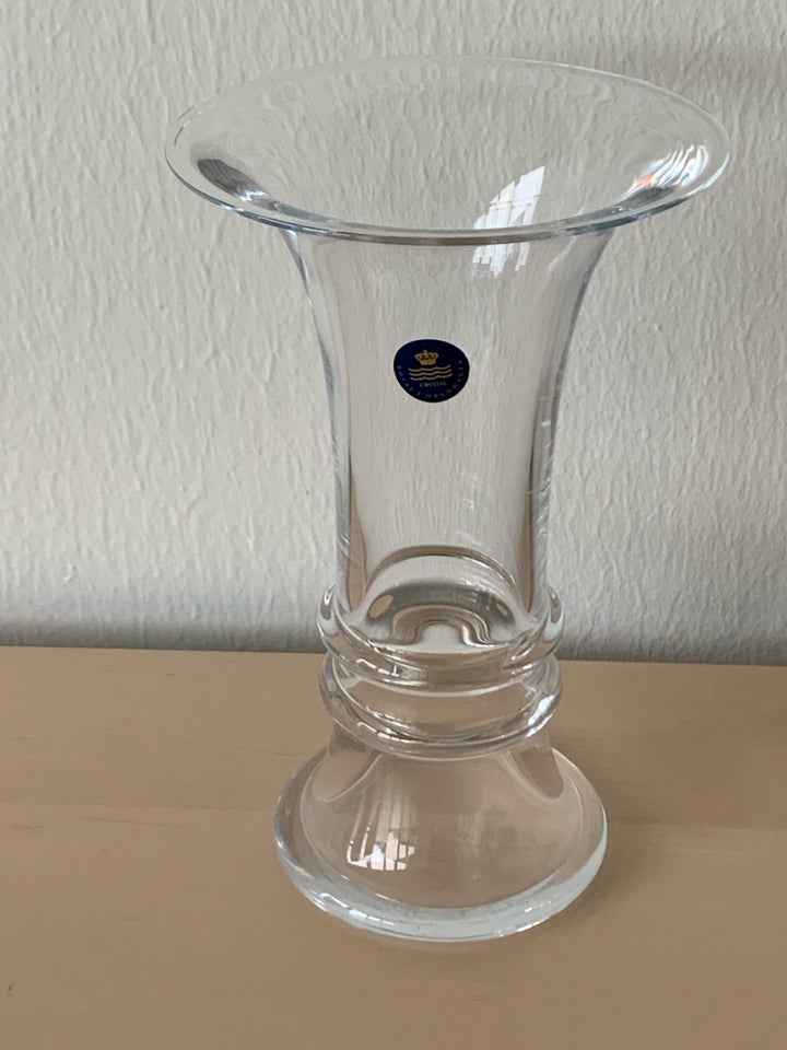 Glas Scala vase i klart glas Royal