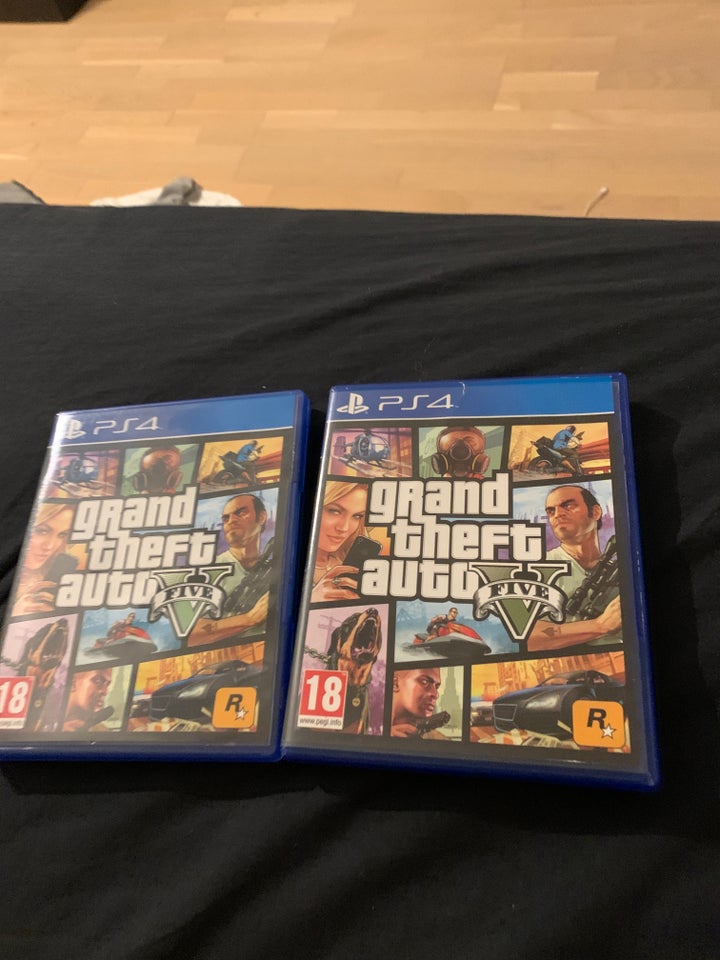 X2 GTA5 spil til ps4 (80kr per spil)