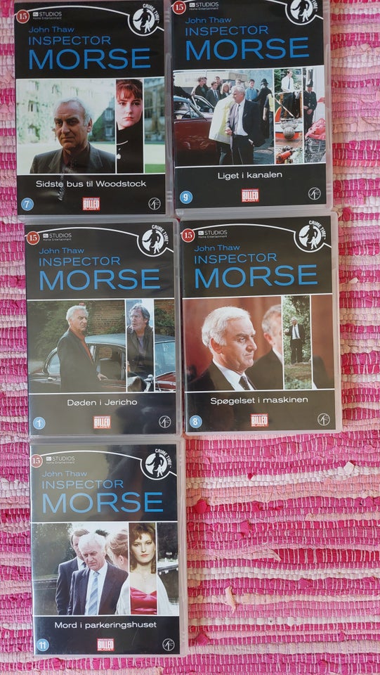 Insperter Morse, DVD, krimi