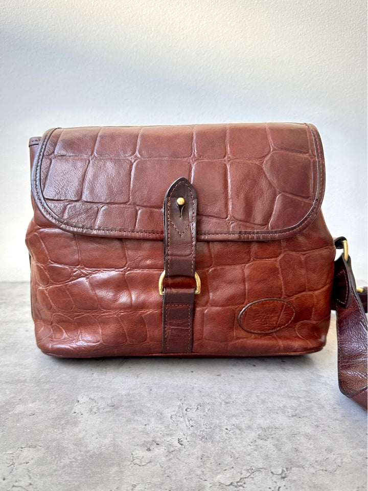 Crossbody, Mulberry, læder