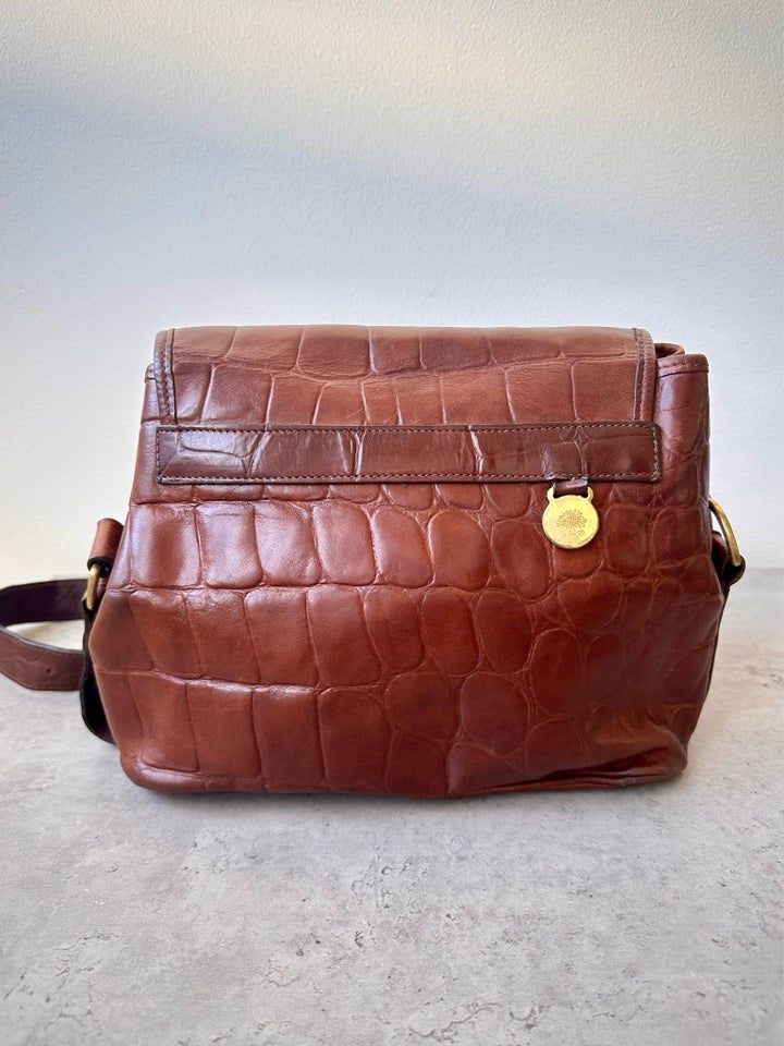 Crossbody, Mulberry, læder