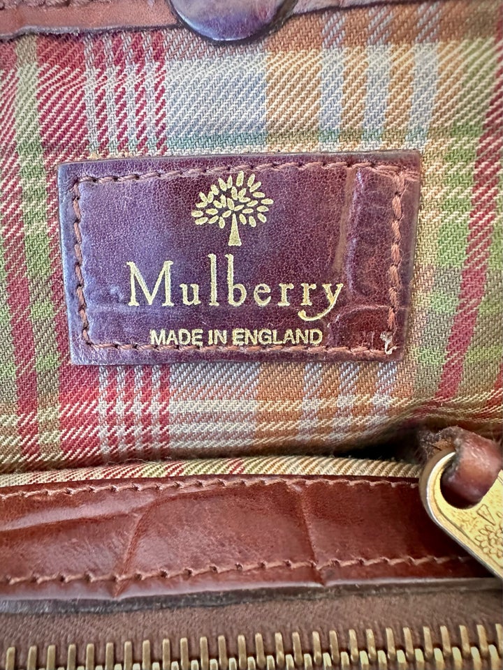 Crossbody, Mulberry, læder