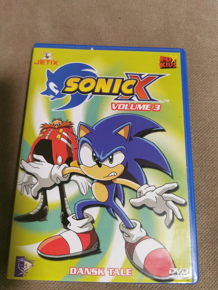 Sonic X Volume 3, DVD, animation