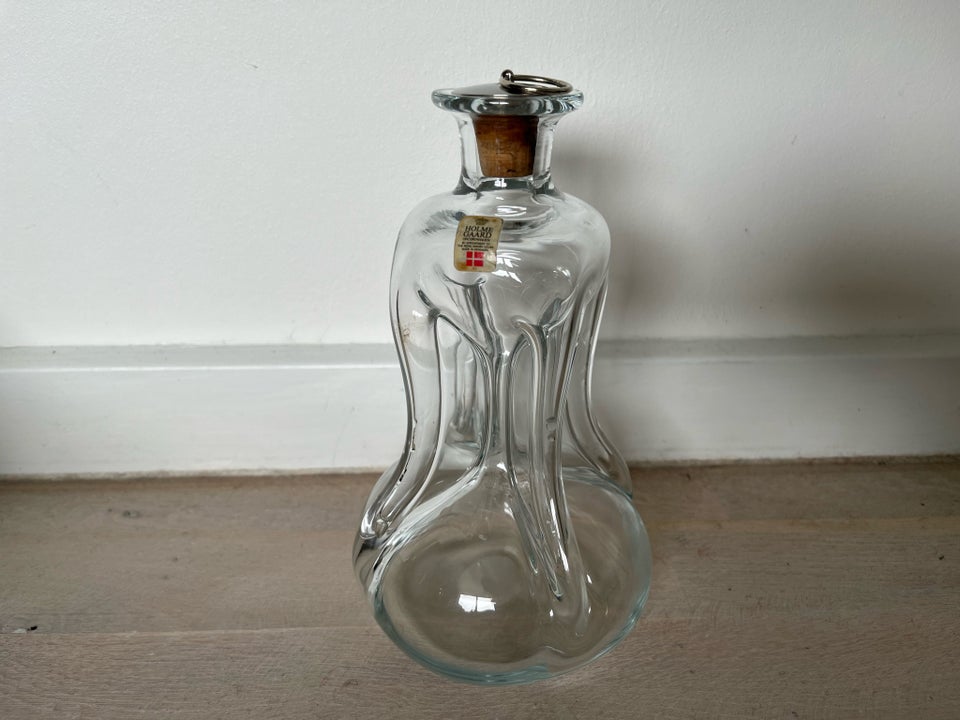 Glas Klukflaske fra Holmegaard
