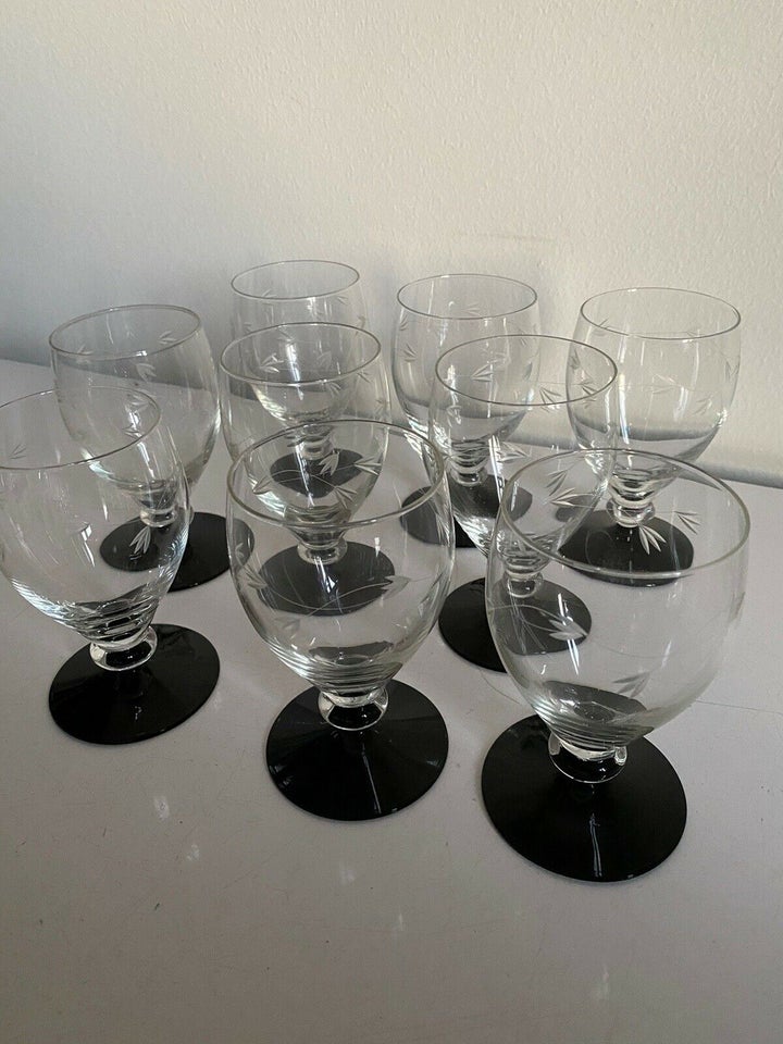 Glas Rødvinsglas Holmegaard