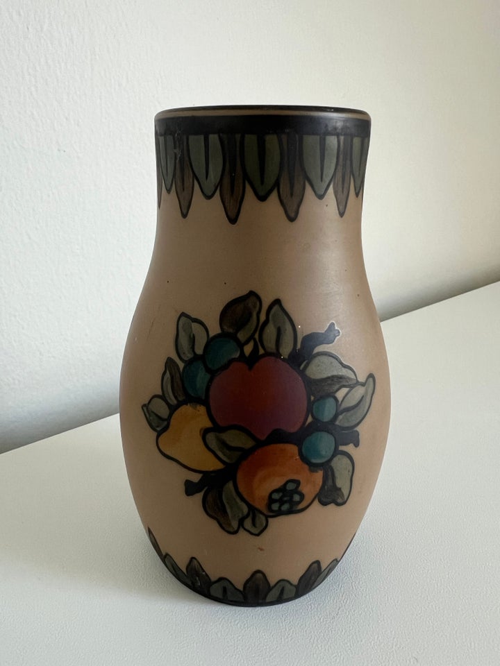 Keramik Vase Hjort Terracotta