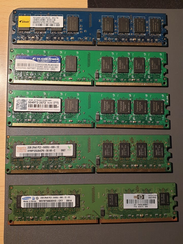 Samsung, 2GB, DDR2 SDRAM