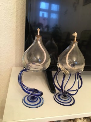 Glas Olie lampe 