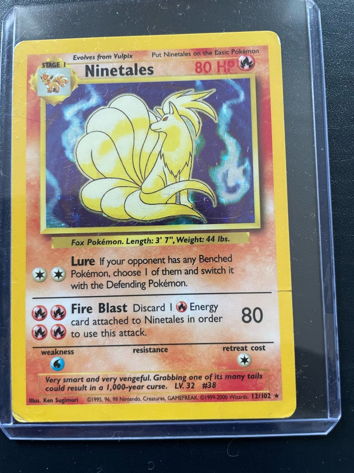 Samlekort Pokemonkort ninetales