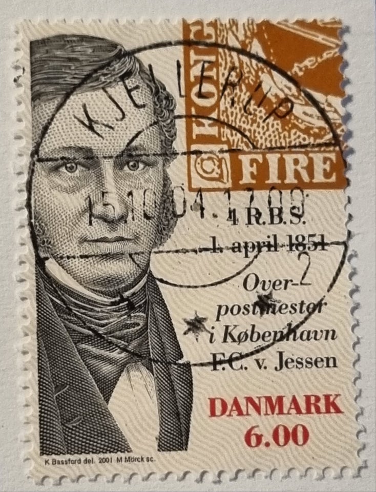 Danmark stemplet Variant