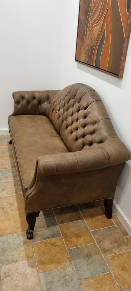 Sofa, læder