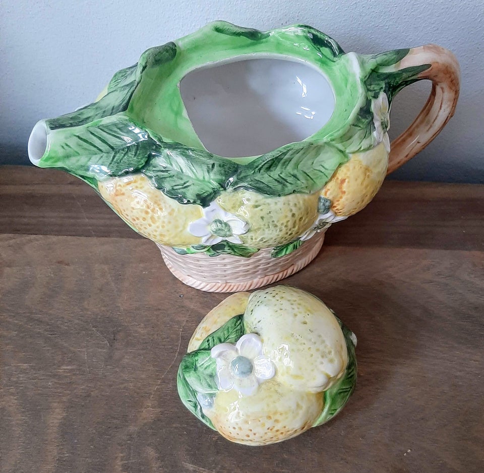 Porcelæns citron Tekande, Retro