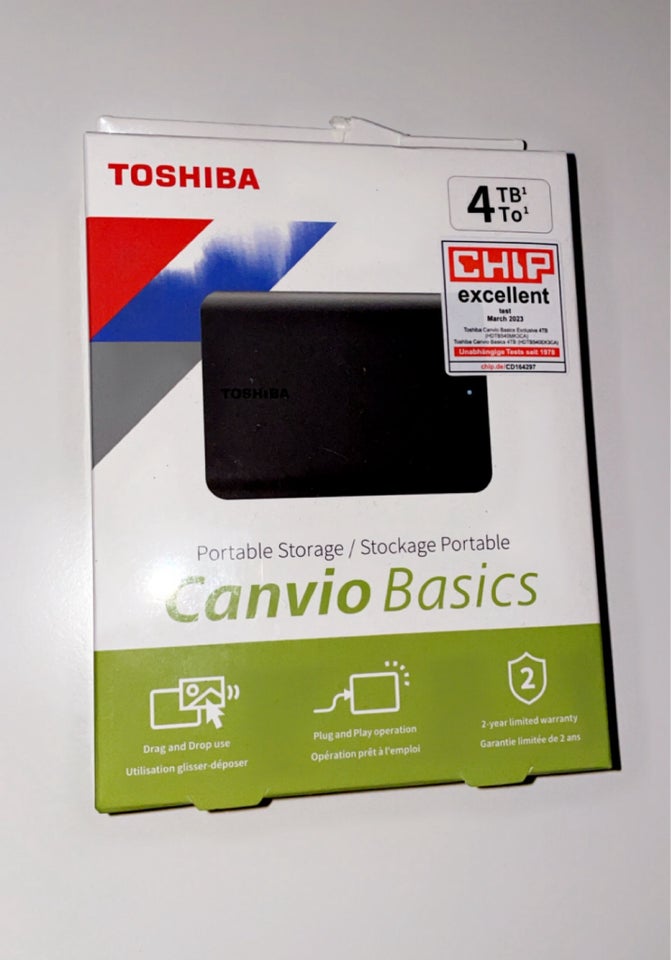 Toshiba, ekstern, 4000 GB