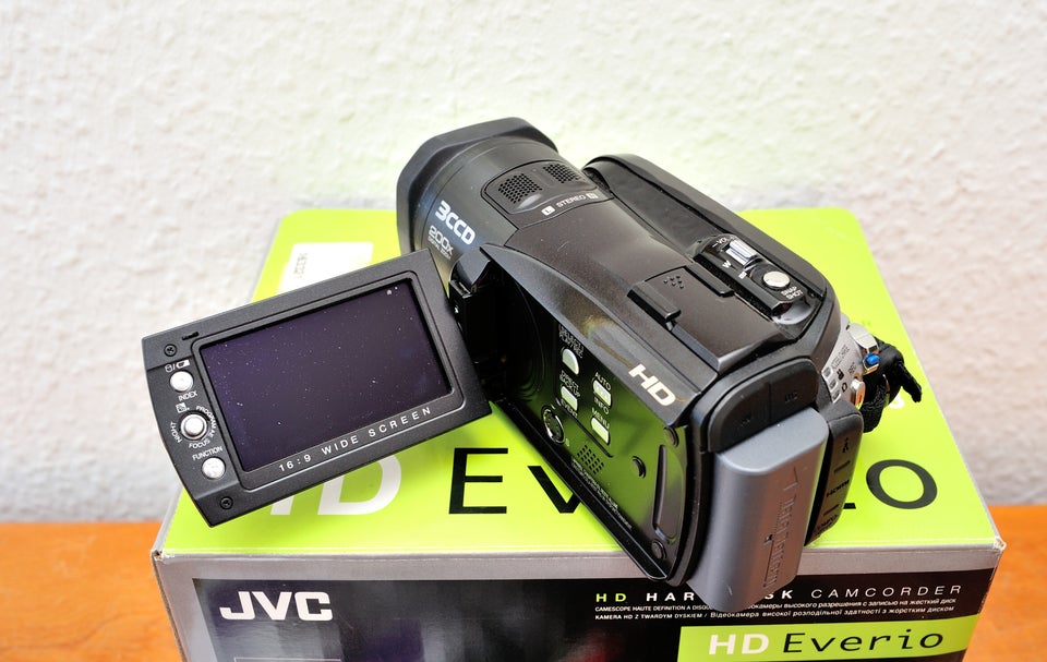 Videokamera, JVC, Everio GZ-HD3