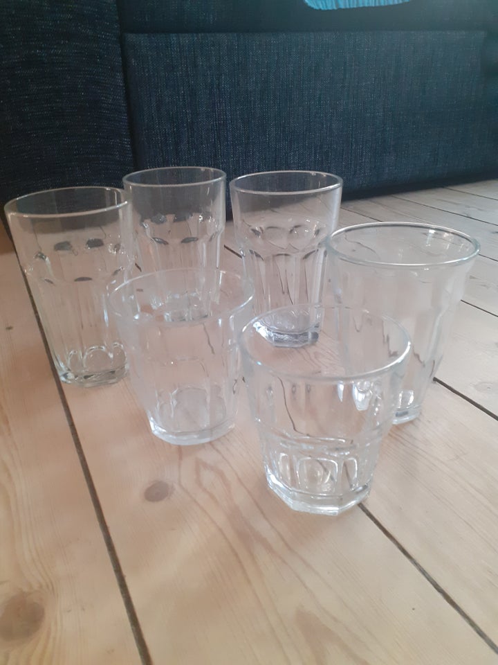 Glas Drikkeglas Blandet