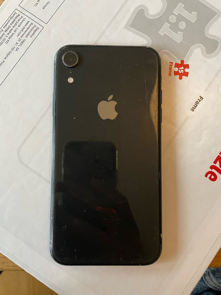 iPhone XR, 64 GB, sort