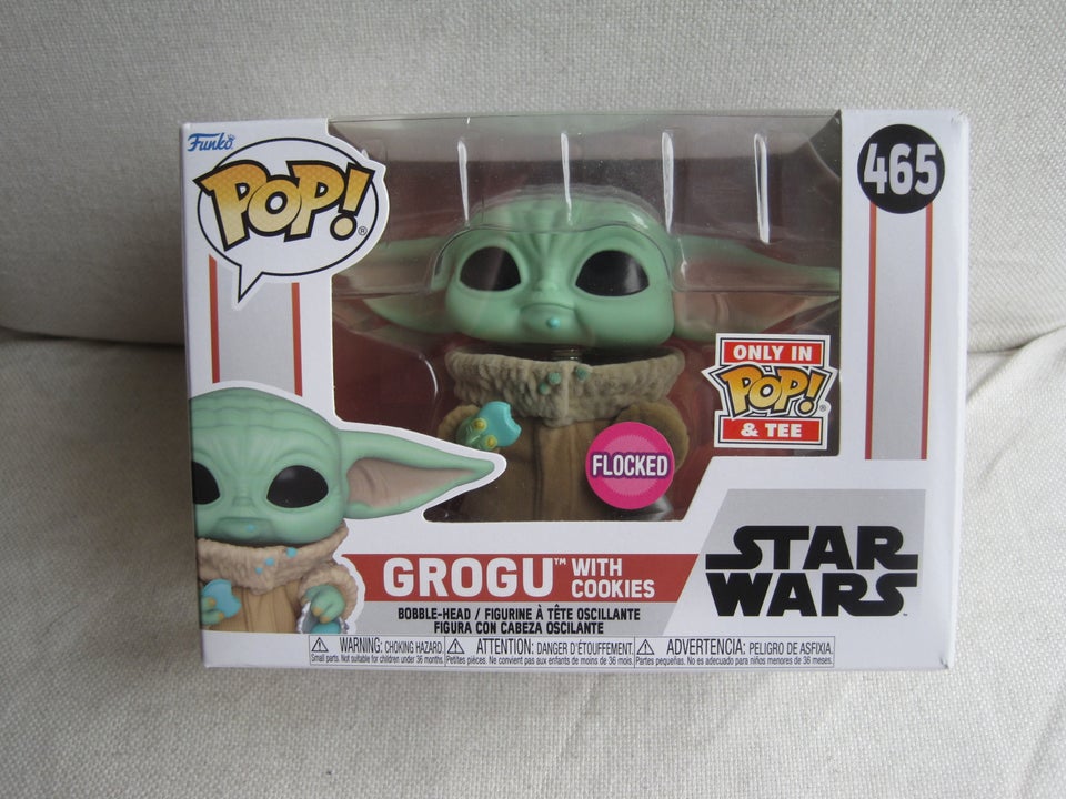 Funko Pop #465 Grogu with cookies