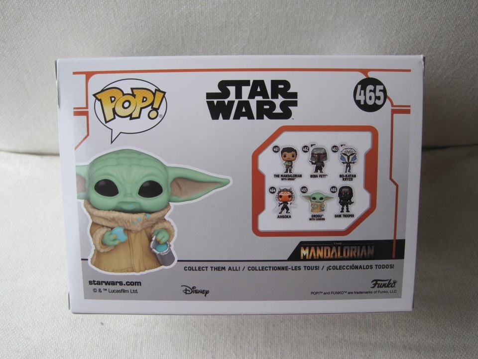 Funko Pop #465 Grogu with cookies