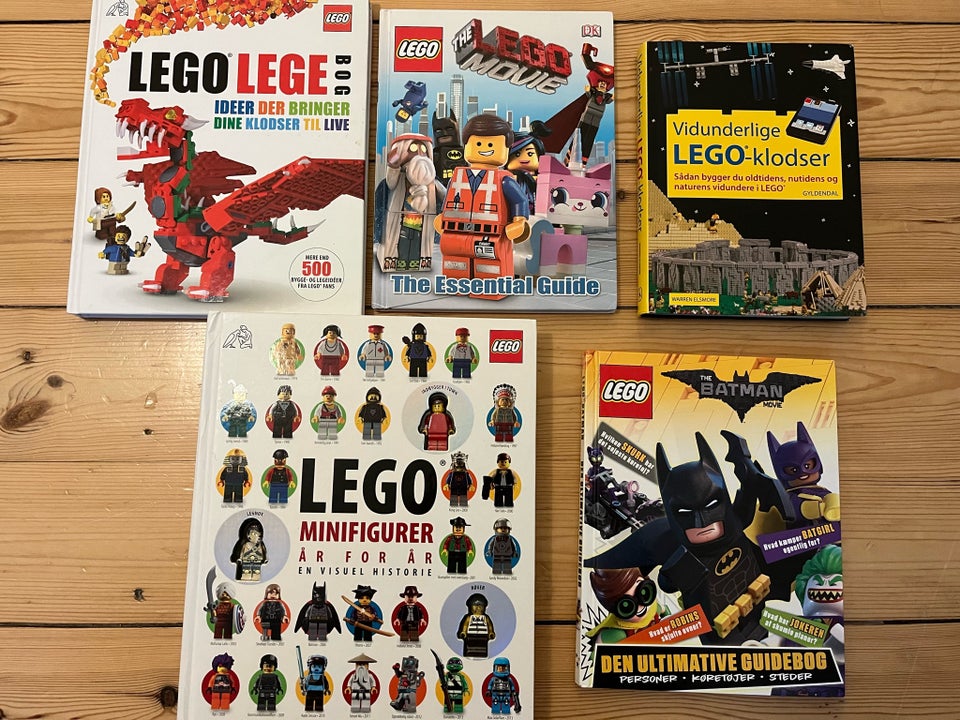 Lego Minifigurer fra år til år mfl. ,