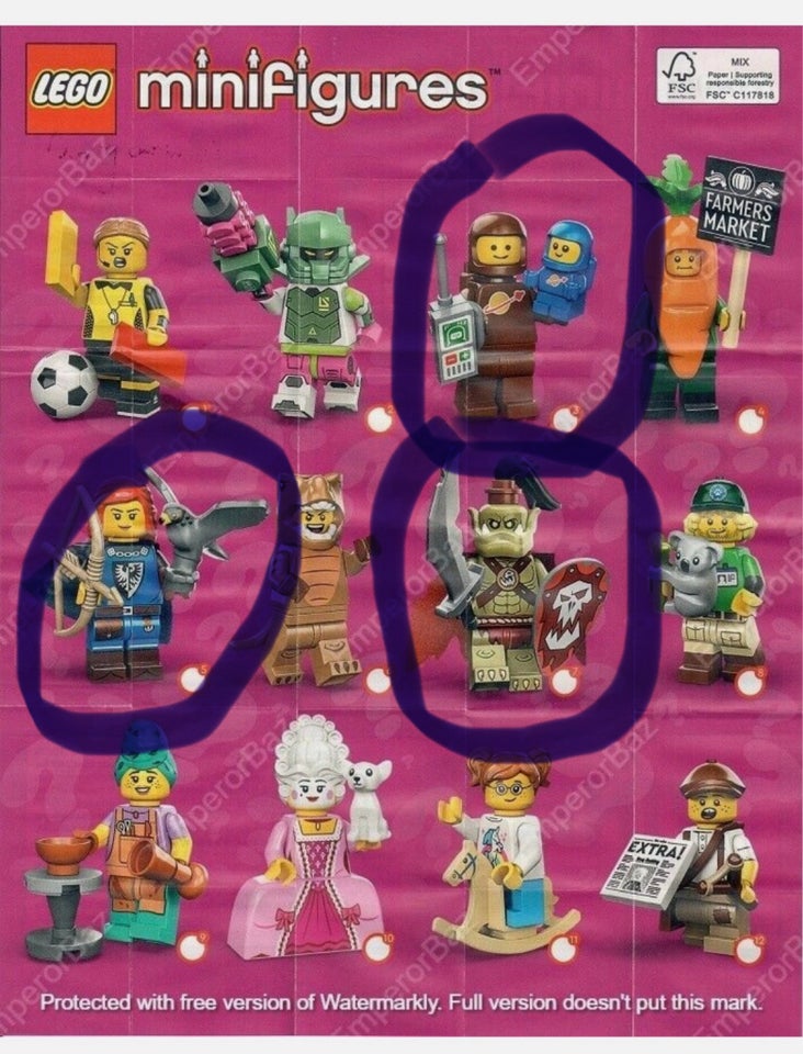 Lego Minifigures, 71037