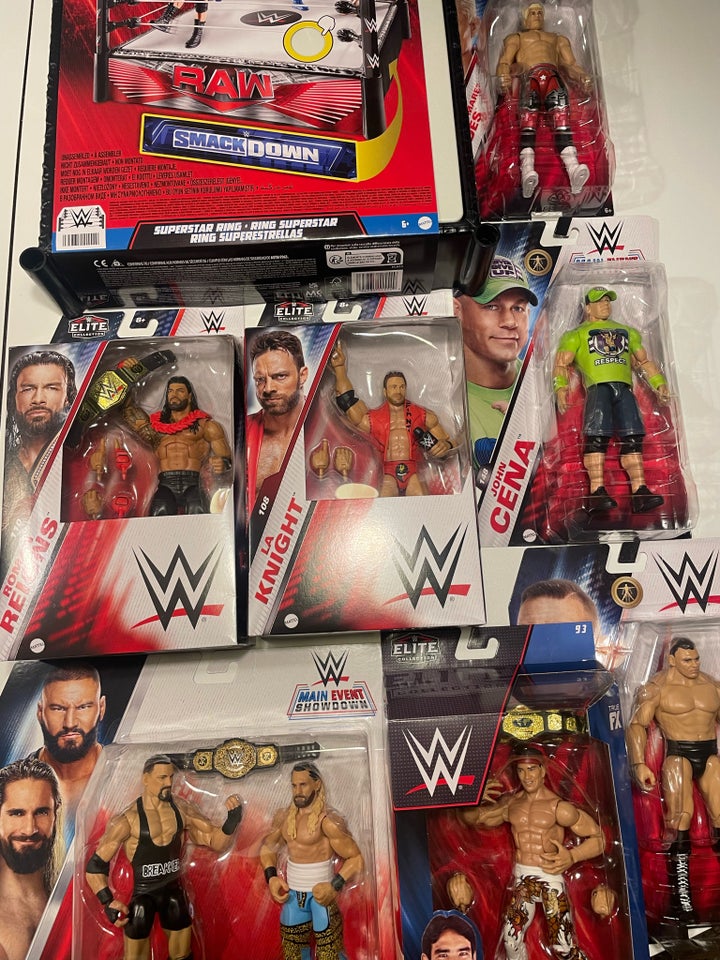 WWE wrestling figurer Mattel