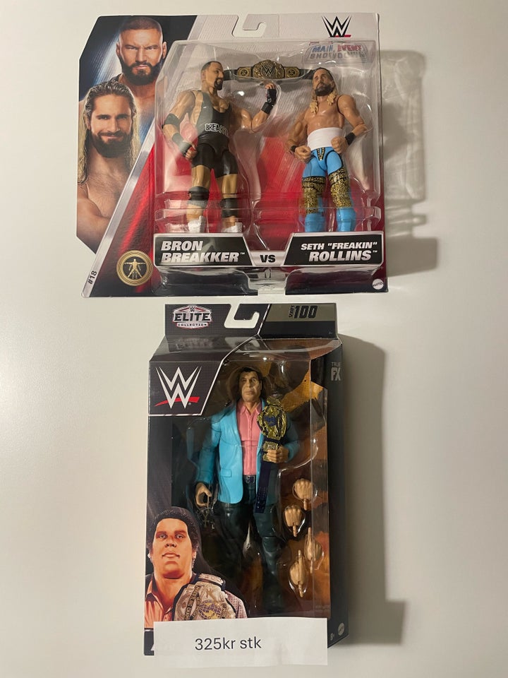 WWE wrestling figurer Mattel