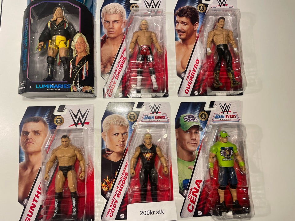 WWE wrestling figurer Mattel