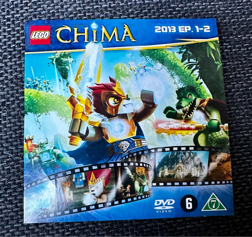 Lego Chima DVD episode 1 og 2 DVD