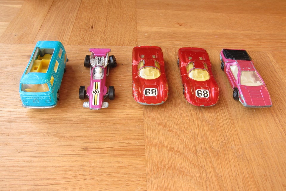 4 Matchbox biler, "Matchbox" R