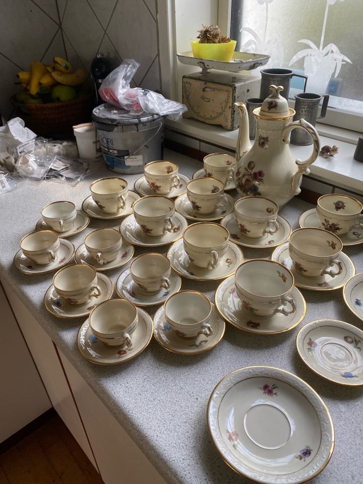 Porcelæn Kaffestel