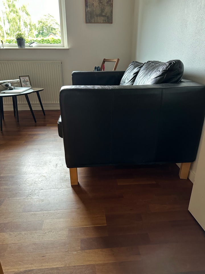 Sofa læder 2 pers