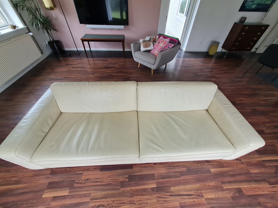 Sofa læder 3 pers