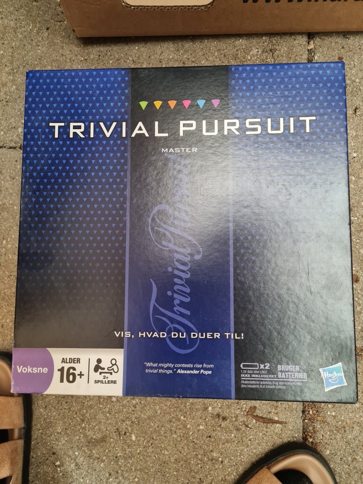 Trivial pursuit, brætspil