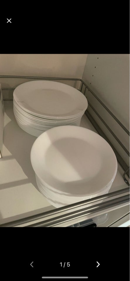 Porcelæn, Tallerkener, Ikea