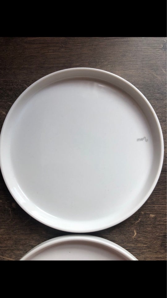 Porcelæn Frokost tallerken  Menu