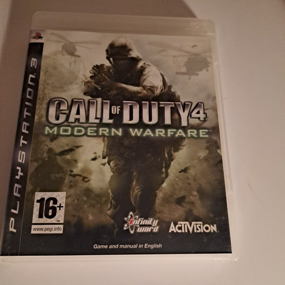 Call of duty 4 modern warfare, PS3,