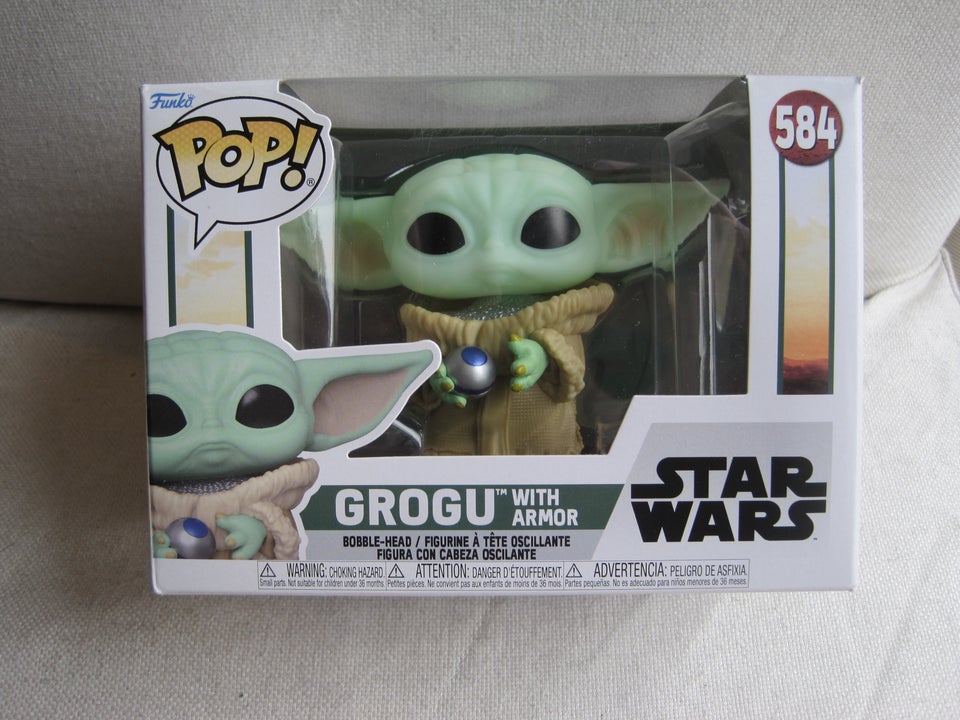 Funko Pop #584 Grogu with armor