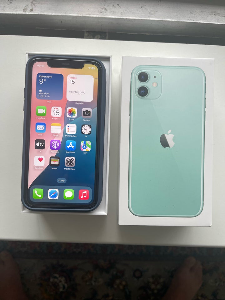 iPhone 11, 64 GB, grøn