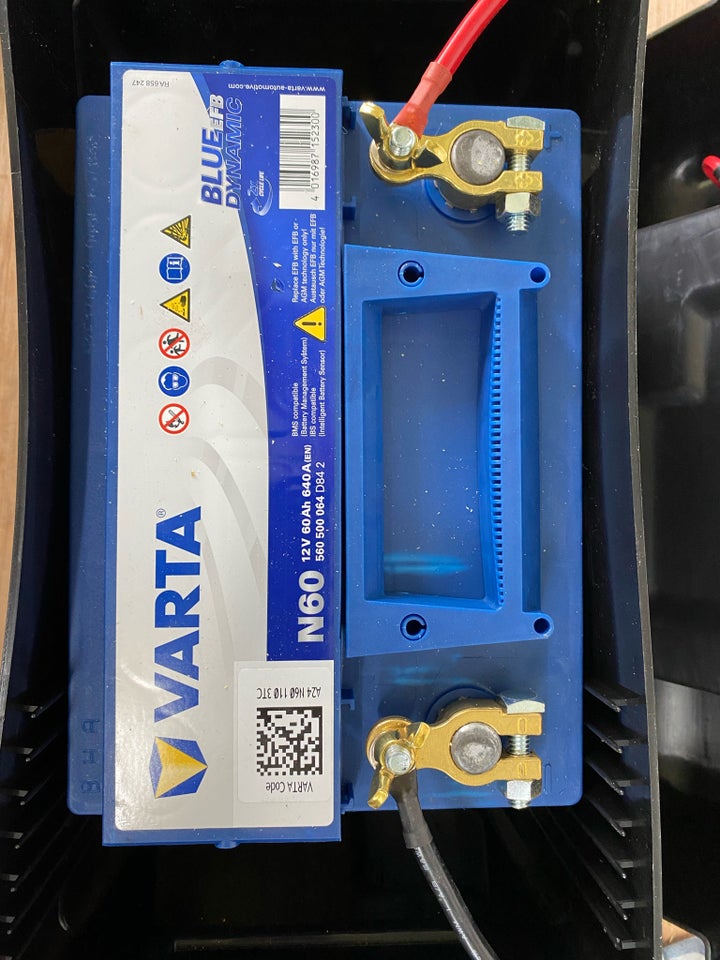 Bilbatteri VARTA N60 Oplad