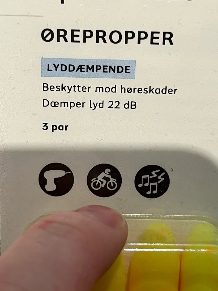 Andet, Apotekets ørepropper