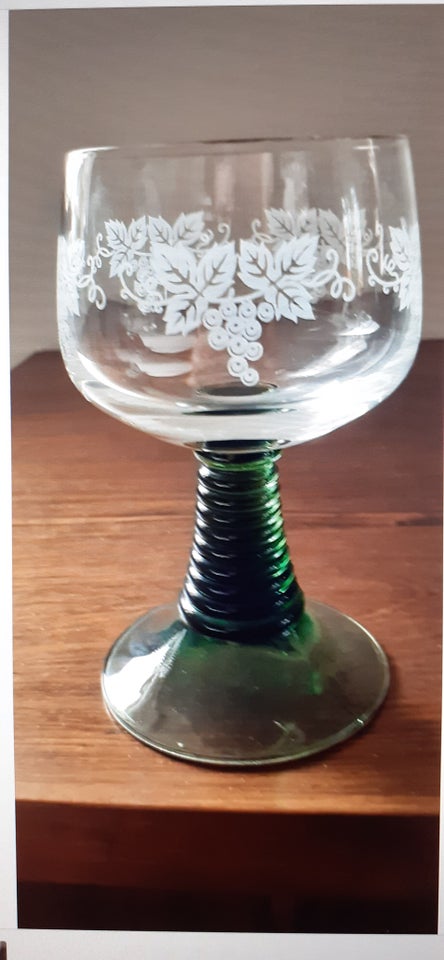 Glas Vinglas Rømerglas