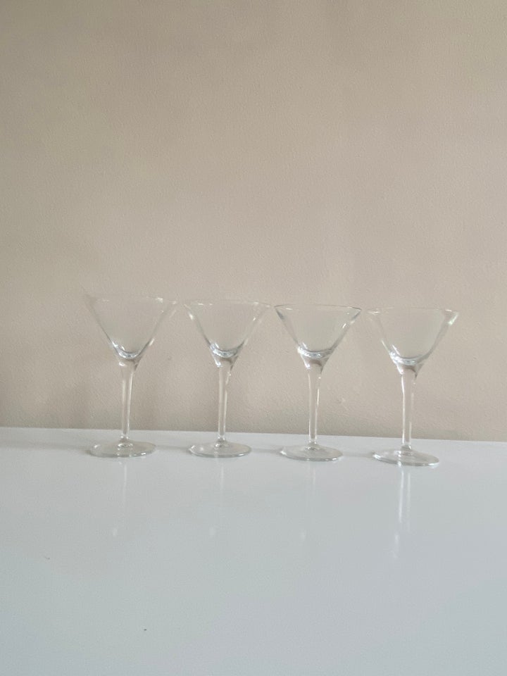 Glas, 4 cocktail glas