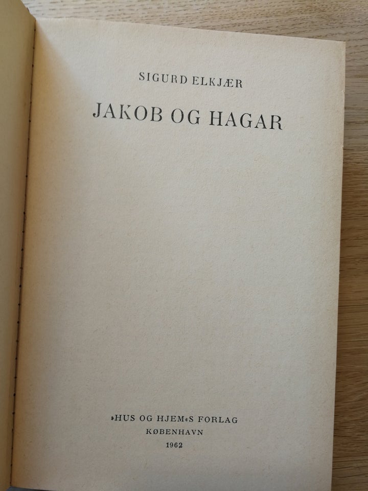 Jakob og Hagar I-II + Mellem hav og