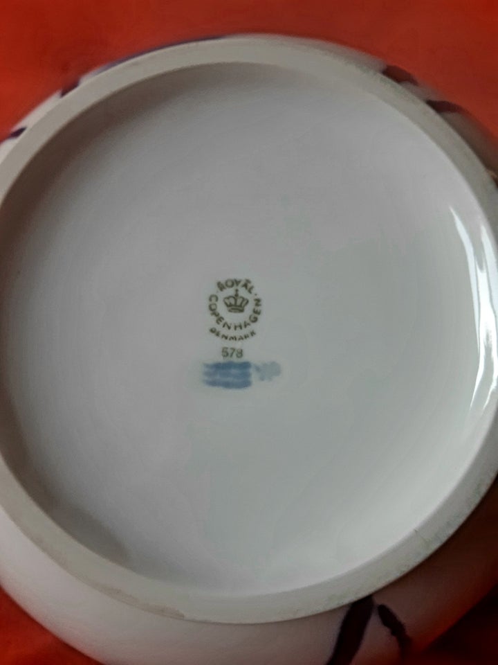 Porcelæn, Royal Copenhagen skål,