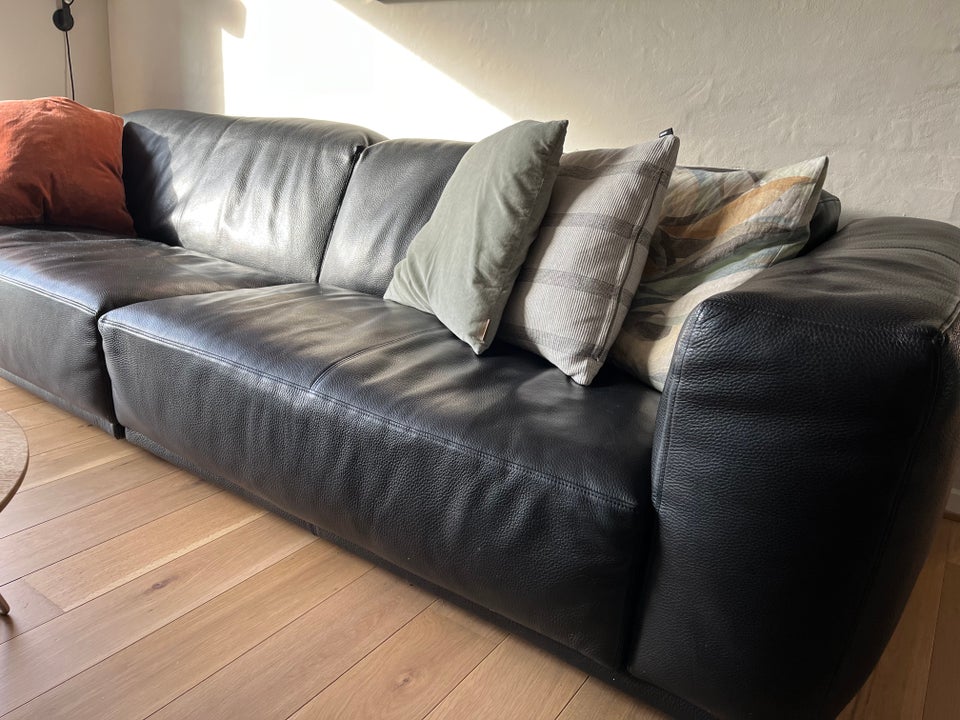 Sofa, læder, EILERSEN