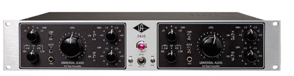 Preamp, Universal Audio 2-610