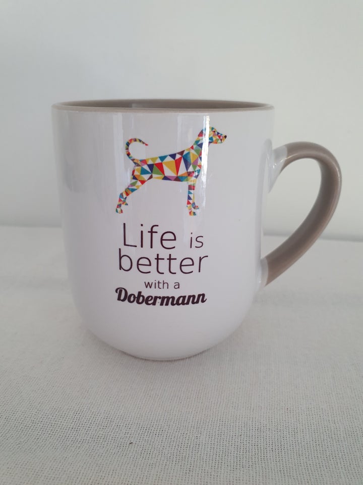 Porcelæn, Krus, Life is better with