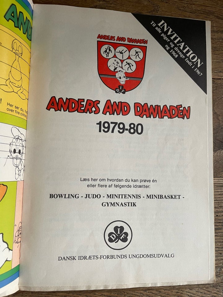 Anders And 1979 nr. 38 inkl. indlæg,