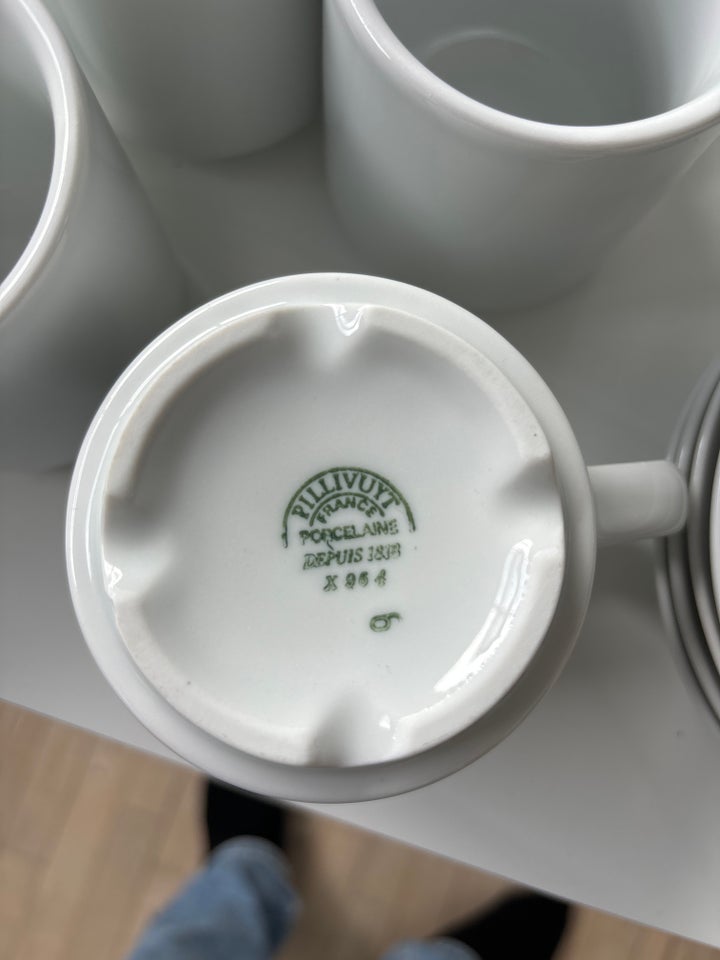 Porcelæn, Kaffekopper,